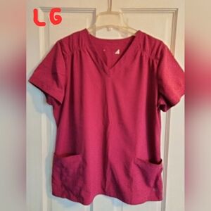 White Cross Women's Berry Short Sleeve Top